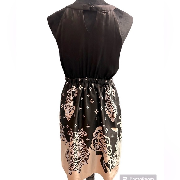 Francesca’s collection black and cream dress style#KBD-50106 size medium - Picture 5 of 8